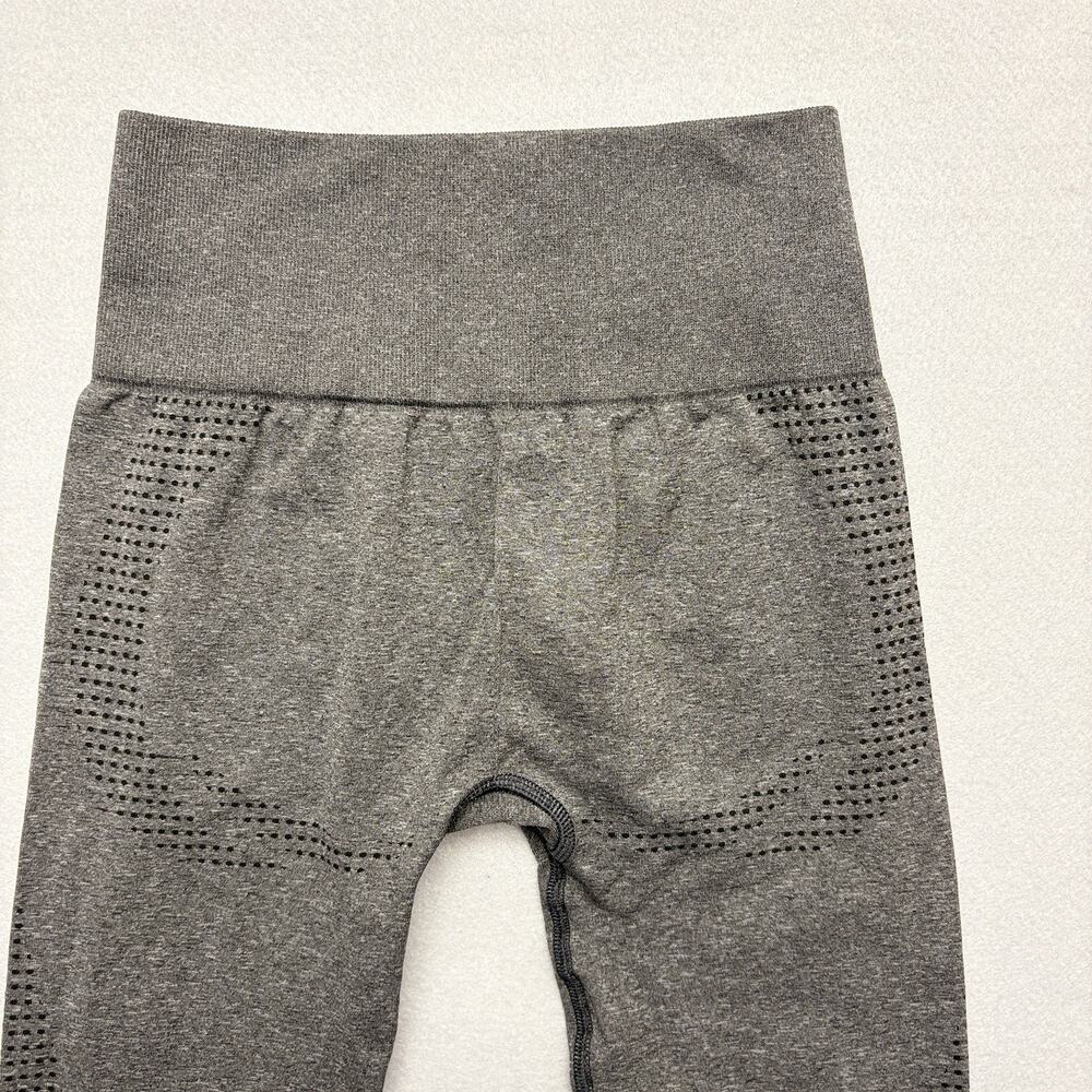 Gymshark Vital Seamless Leggings 2.0 Gray Black Marl Compression Tight Size XS - Picture 5 of 11